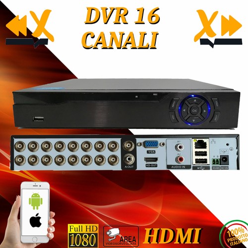 Dvr canali ahd - dvr, 16