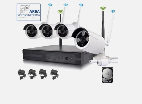 Kit videosorveglianza wireless - kit,
