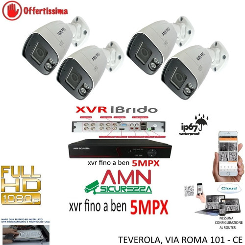 Kit videosorveglianza cloud - videosorveglianza,
