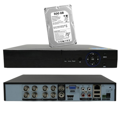 Dvr canali con hard disk - con,