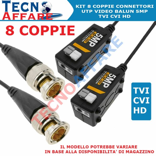 Kit video balun - 8,