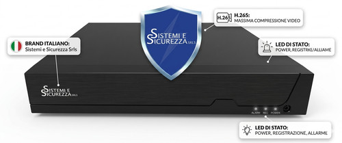 Dvr xvr canali 5mp - 5mp, mpx